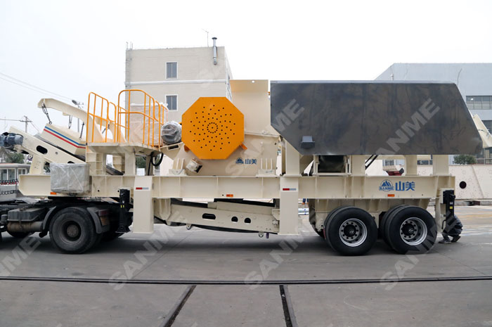 上海山美輪胎移動(dòng)顎式破碎-破碎作業(yè)模式的根本性變革