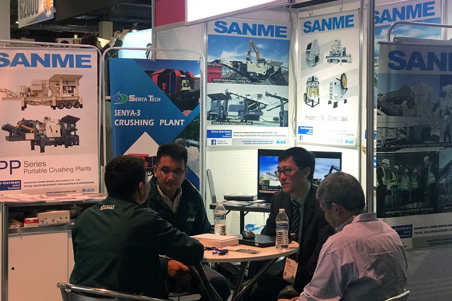 疫情擋不住走出去的腳步，山美股份亮相美國(guó)工程機(jī)械博覽會(huì)(CONEXPO-CON/AGG)向世界展示產(chǎn)品及服務(wù)