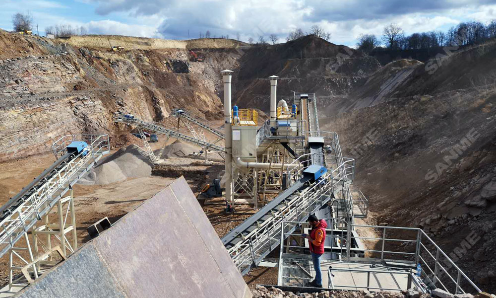 疫情擋不住中國產(chǎn)品走向歐洲 山美股份提供成套設(shè)備的骨料生產(chǎn)線調(diào)試投產(chǎn)，產(chǎn)量超預(yù)期！