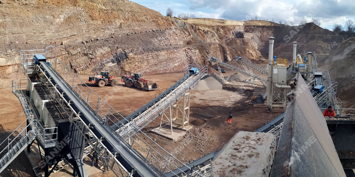 疫情擋不住中國產(chǎn)品走向歐洲 山美股份提供成套設(shè)備的骨料生產(chǎn)線調(diào)試投產(chǎn)，產(chǎn)量超預(yù)期！