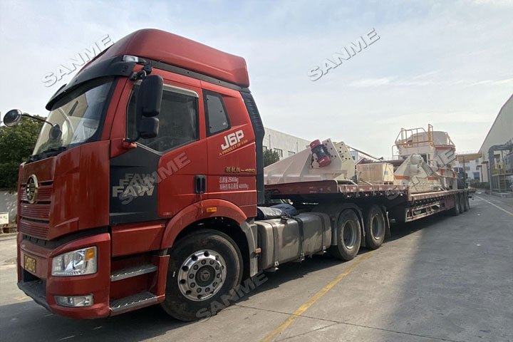 新年發(fā)貨忙｜上海山美股份高性能破碎篩分裝備發(fā)往安徽銅陵，服務(wù)于當(dāng)?shù)啬戤a(chǎn)300萬(wàn)噸骨料生產(chǎn)線