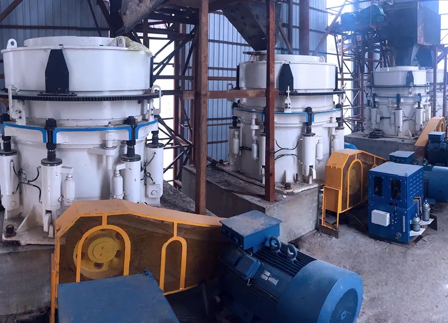 SMS系列多缸液壓圓錐破碎機，精品骨料生產(chǎn)線的理想選擇