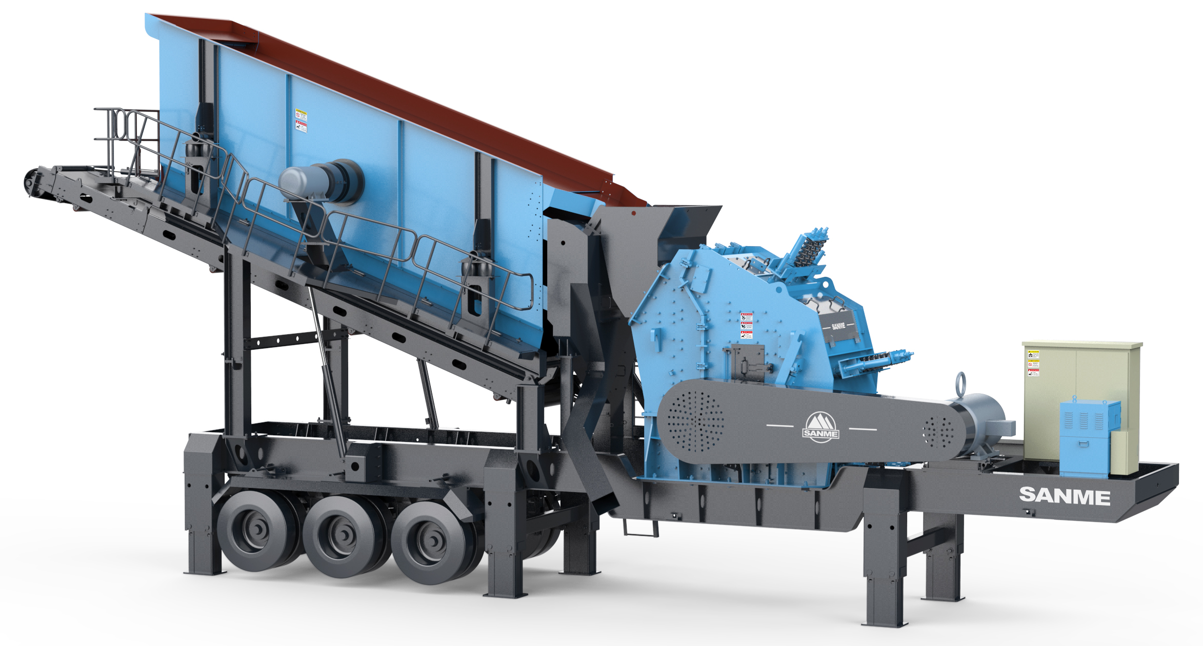 兩大移動破碎站：輪胎式vs履帶式，5方面對比讓你看清差別！