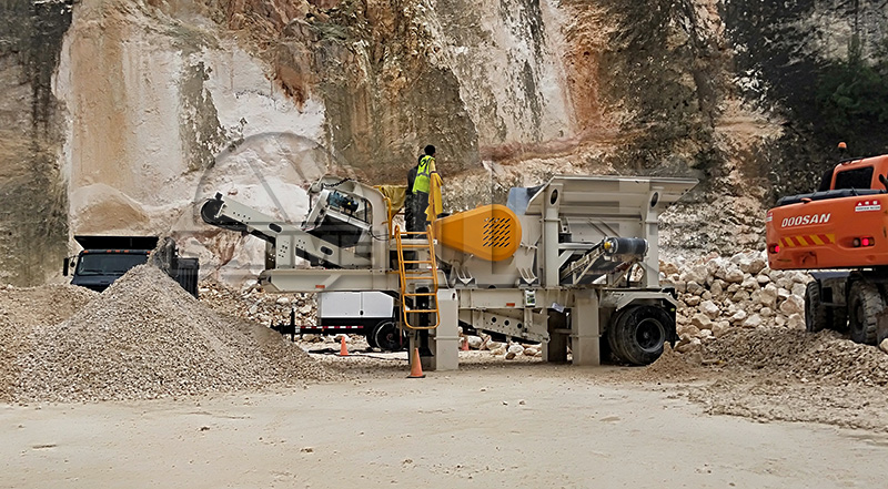 為什么說顎式移動破碎機，破碎大理石，碎料效果更好