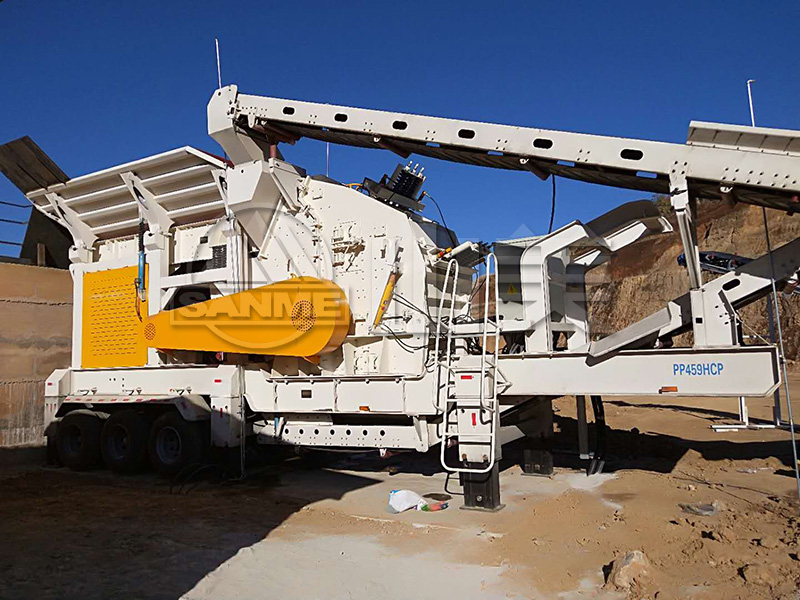 移動式破碎機(jī)讓制砂更便捷！